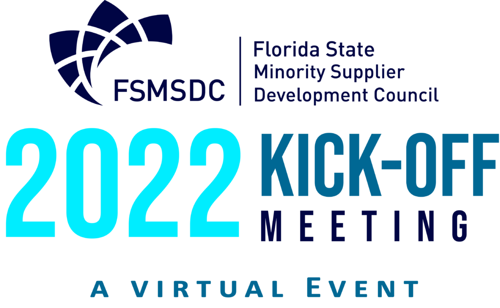 2022 Florida State Minority Supplier Development Council Annual Kick-off Meeting Logo